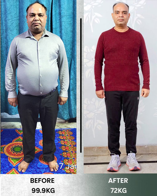 Raj Kumar transformation photo